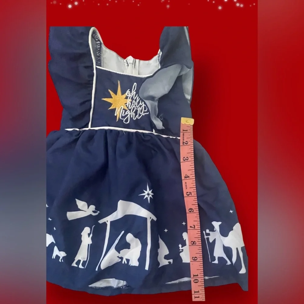 Navy Blue Nativity Dress